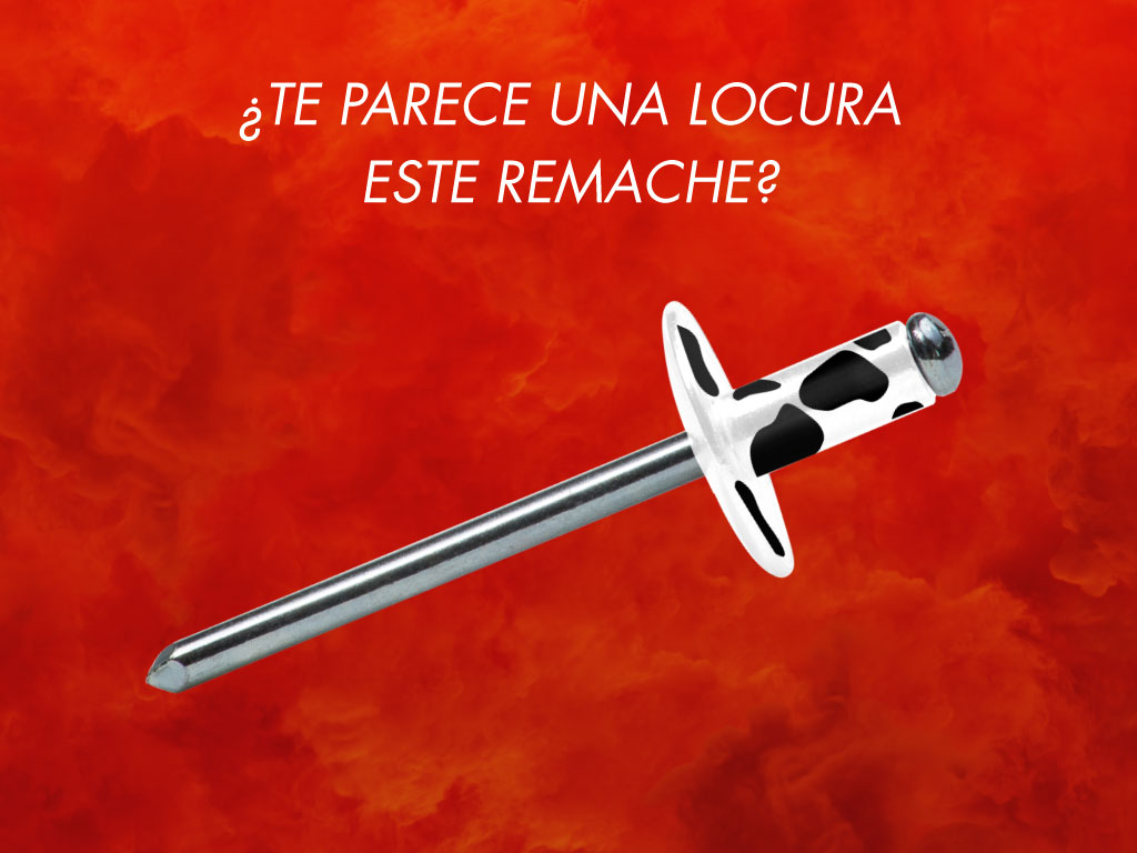¿Te parece una locura este remache?